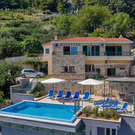 Villa Makar,Heated Pool,Gym,Grill,Seaview Makarska Eksteriør billede
