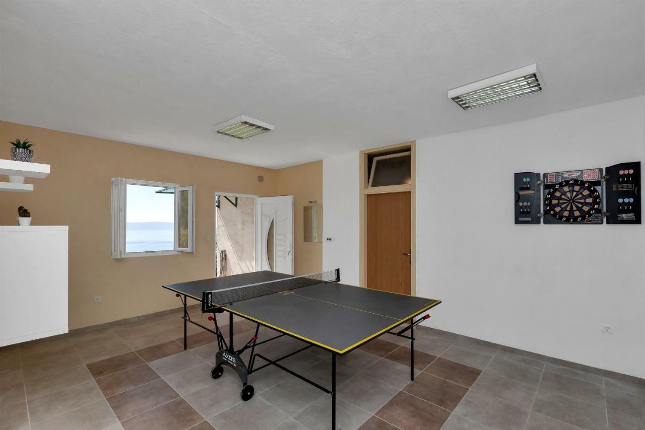 Villa Makar,Heated Pool,Gym,Grill,Seaview Makarska Eksteriør billede