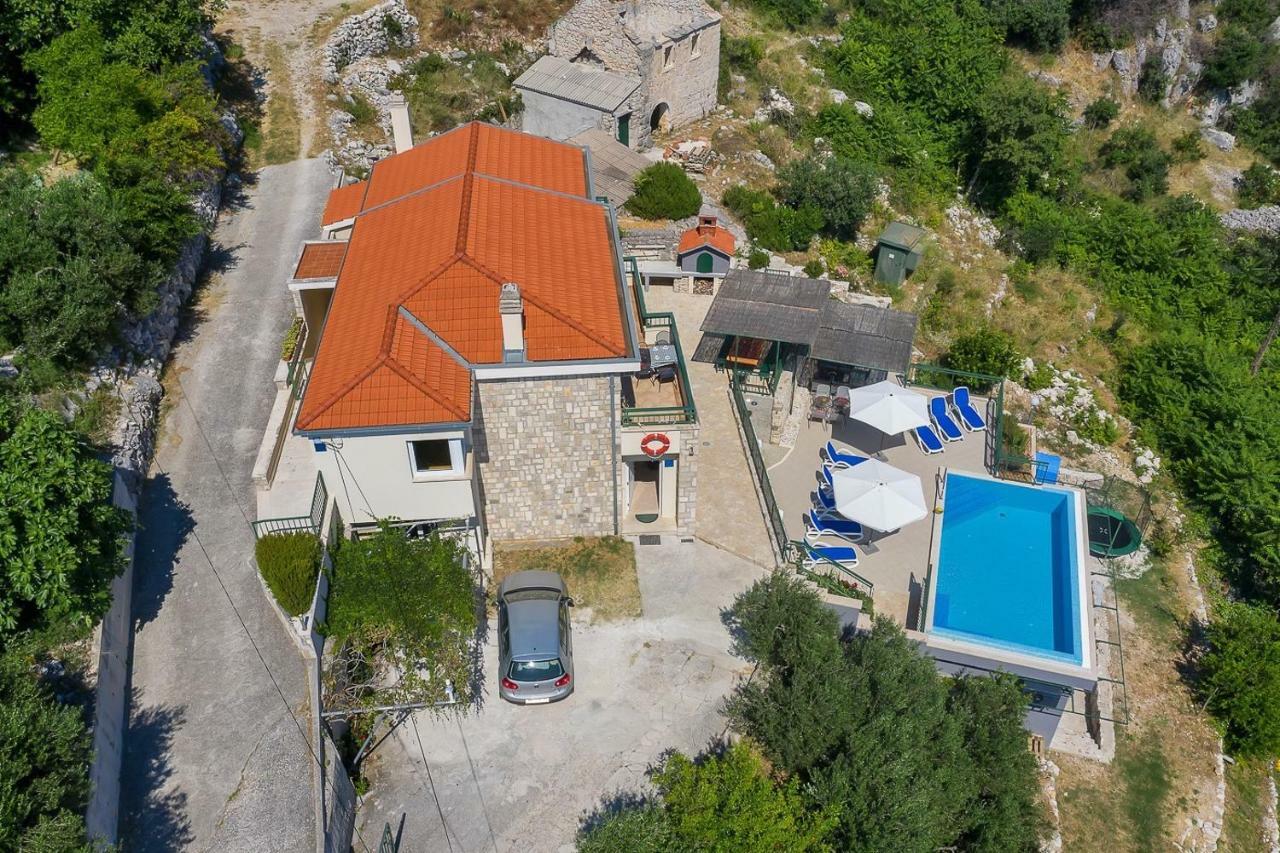 Villa Makar,Heated Pool,Gym,Grill,Seaview Makarska Eksteriør billede