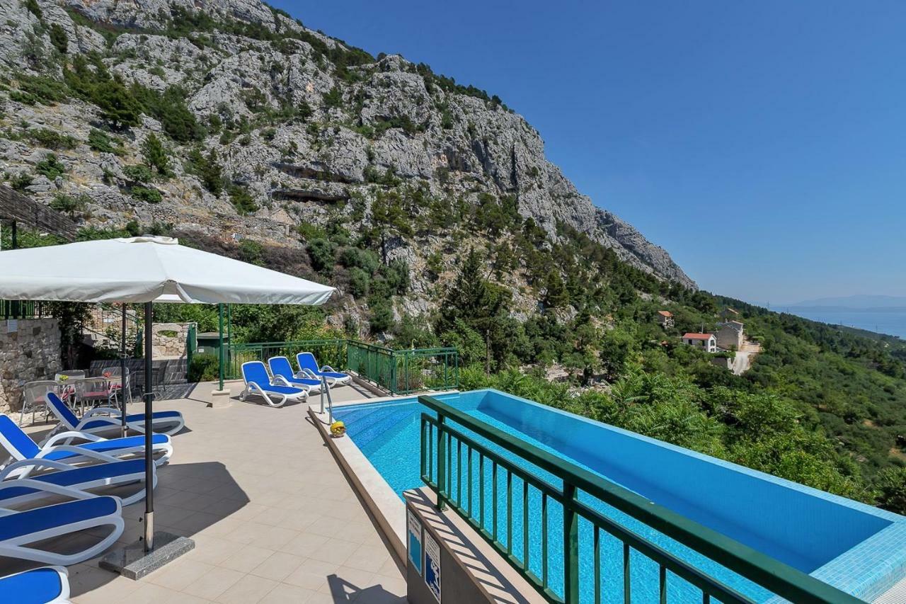 Villa Makar,Heated Pool,Gym,Grill,Seaview Makarska Eksteriør billede